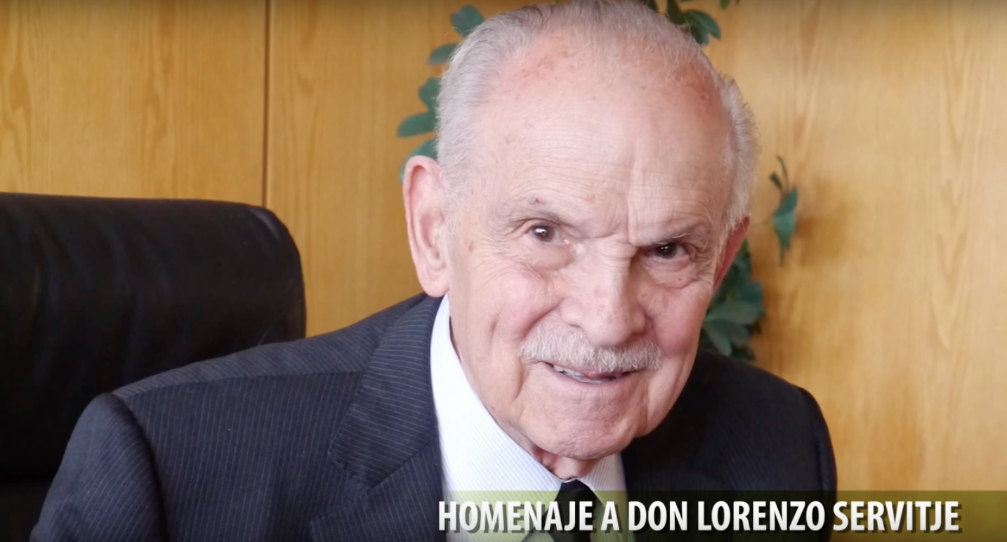 Premian altruismo de Don Lorenzo Servijte